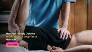 a massage therapist showcasing sports and deep-tissue massage.